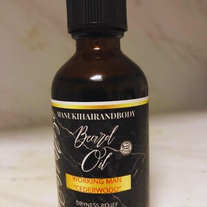 Mens Beard oil Cedarwood Shaving and grooming oil/Boyfriend or Husband Gift