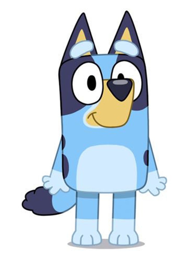 Full Page Bluey Iron on Transfers Etsy