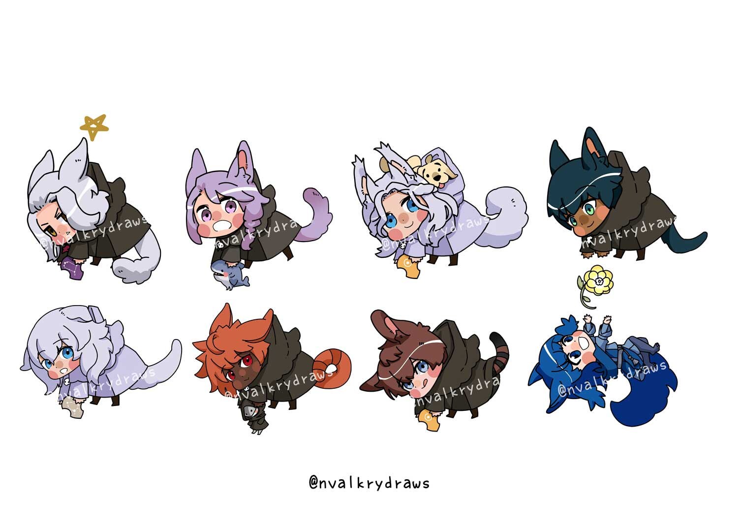 Kyat acrylic charms