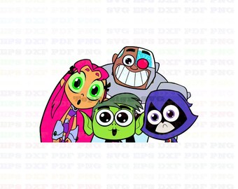 Starfire Embroidered Patch Teen Titans Super Friends Cyborg Raven Robin Beast