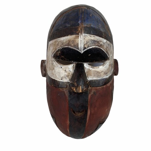 African Abstract Art, Tribal Mask, Vintage African Mask, Tribal Art, African shops Decor
