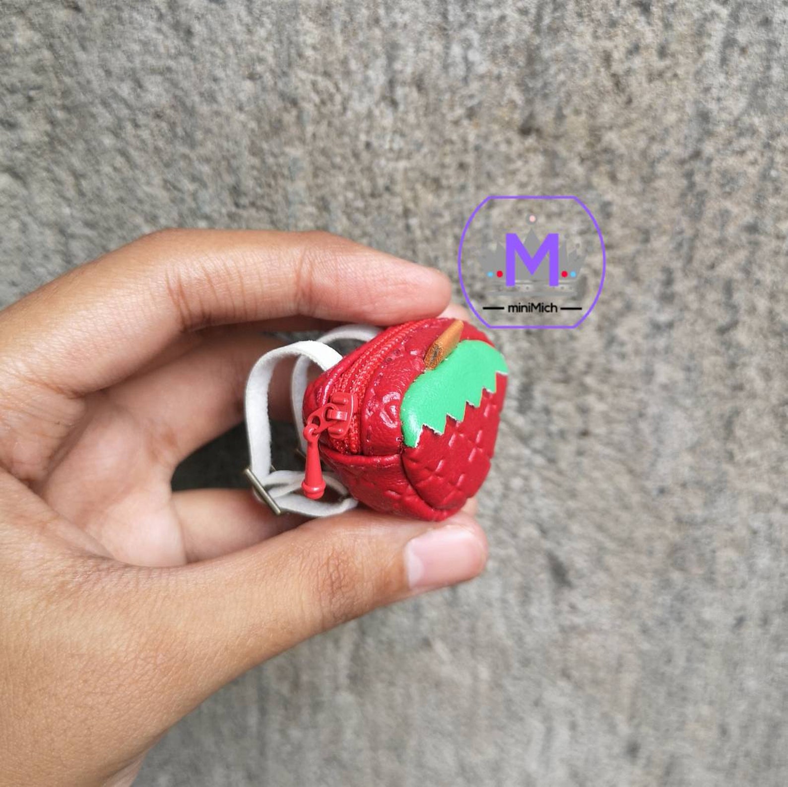 mini strawberry backpack
