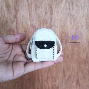 Miniature Backpack for Dolls 1/6 scale, Doll Bag, Doll Accessories, Miniature bag for Doll Collectors