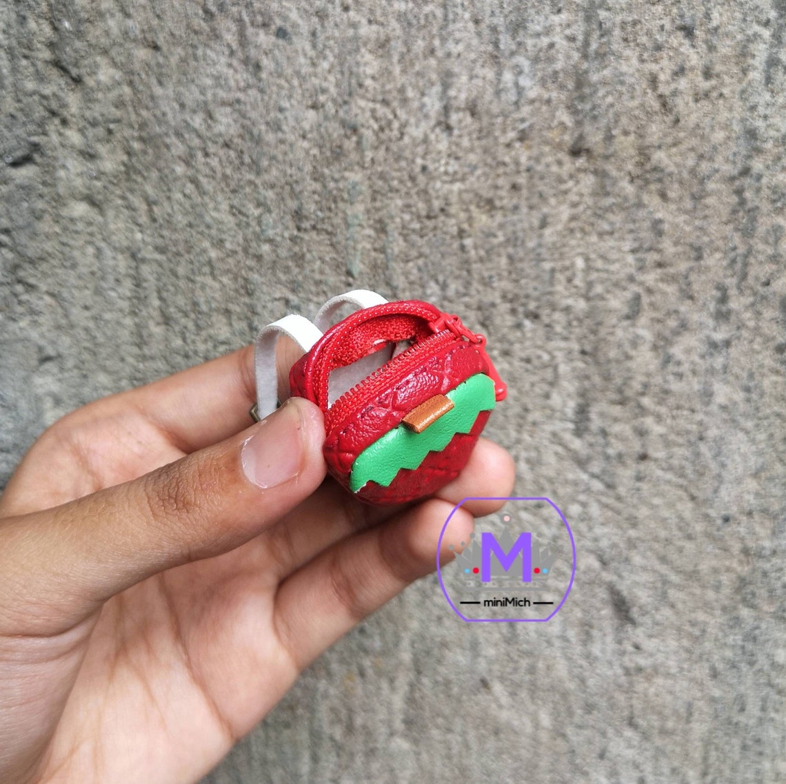 mini strawberry backpack