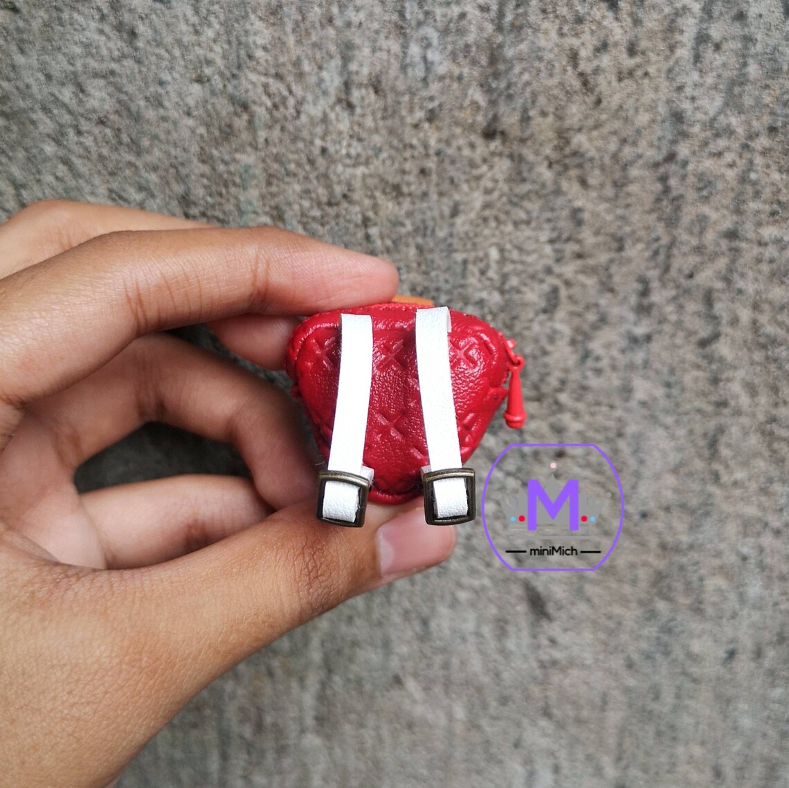 mini strawberry backpack