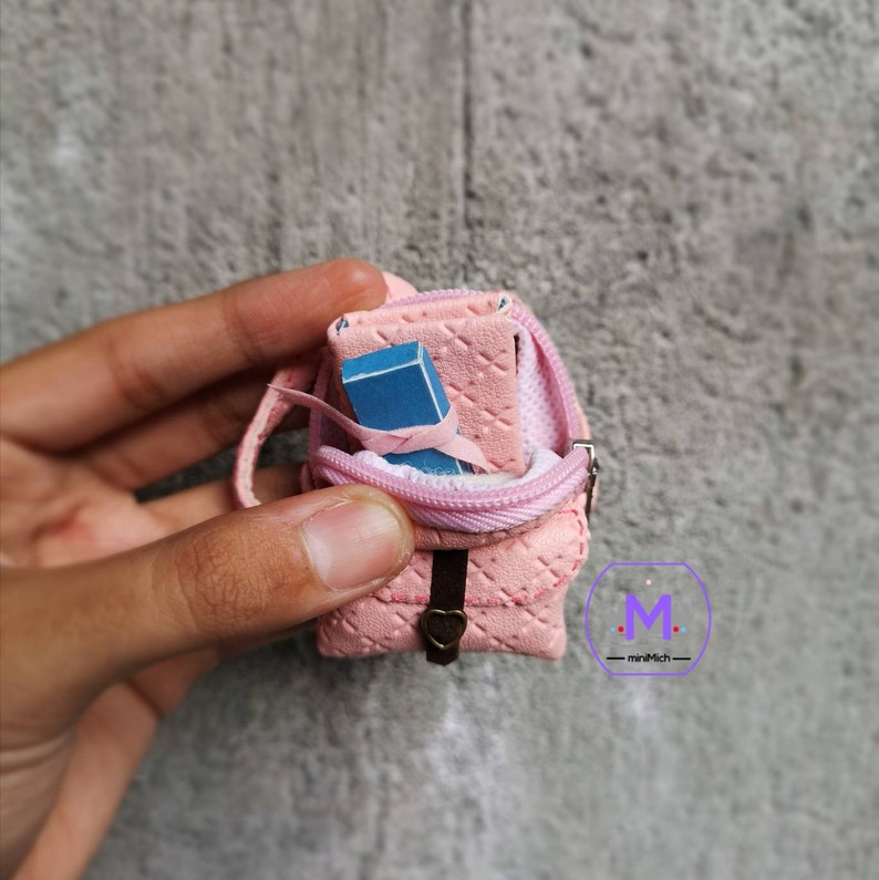 Miniature Backpack for Dolls 1/6 Scale Doll Bag Doll Etsy