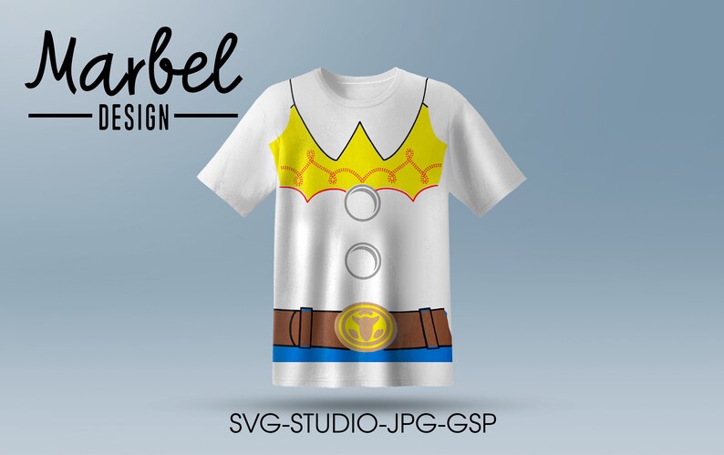 Archivo digital de corte playera Jessie Toy Story SVG  Etsy España