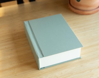 Sage Linen 5x7 Photo Album | Slip-In Matted Portrait Album