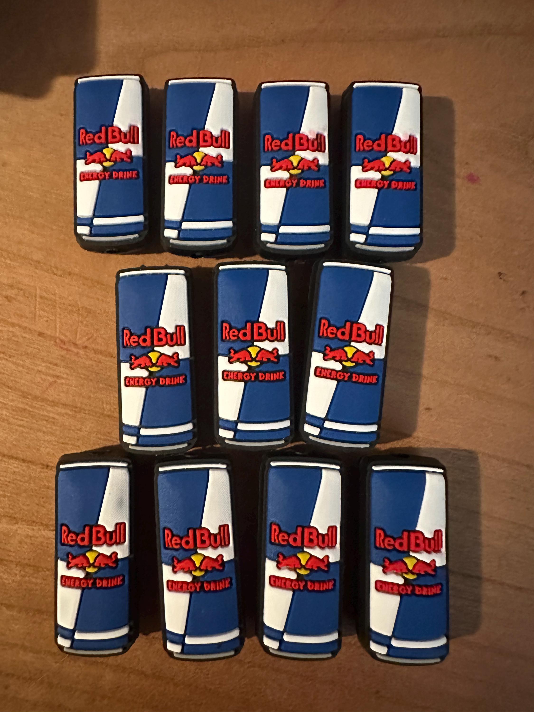 ビーズ装飾　レッドブル Red bull charms - Etsy 日本