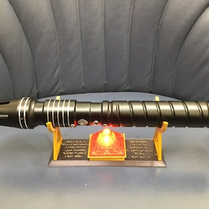 Sith Code LED Lightsaber Display Stand