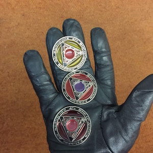 Holocron of Hunger Challenge Coin