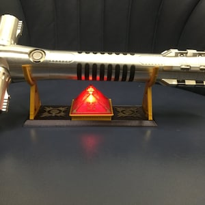 Sith Star LED Lichtschwert Display Ständer