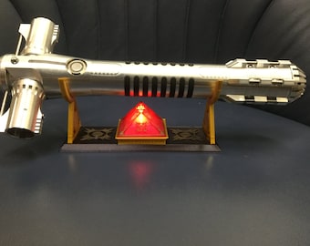 Sith Star LED Lichtschwert Display Ständer