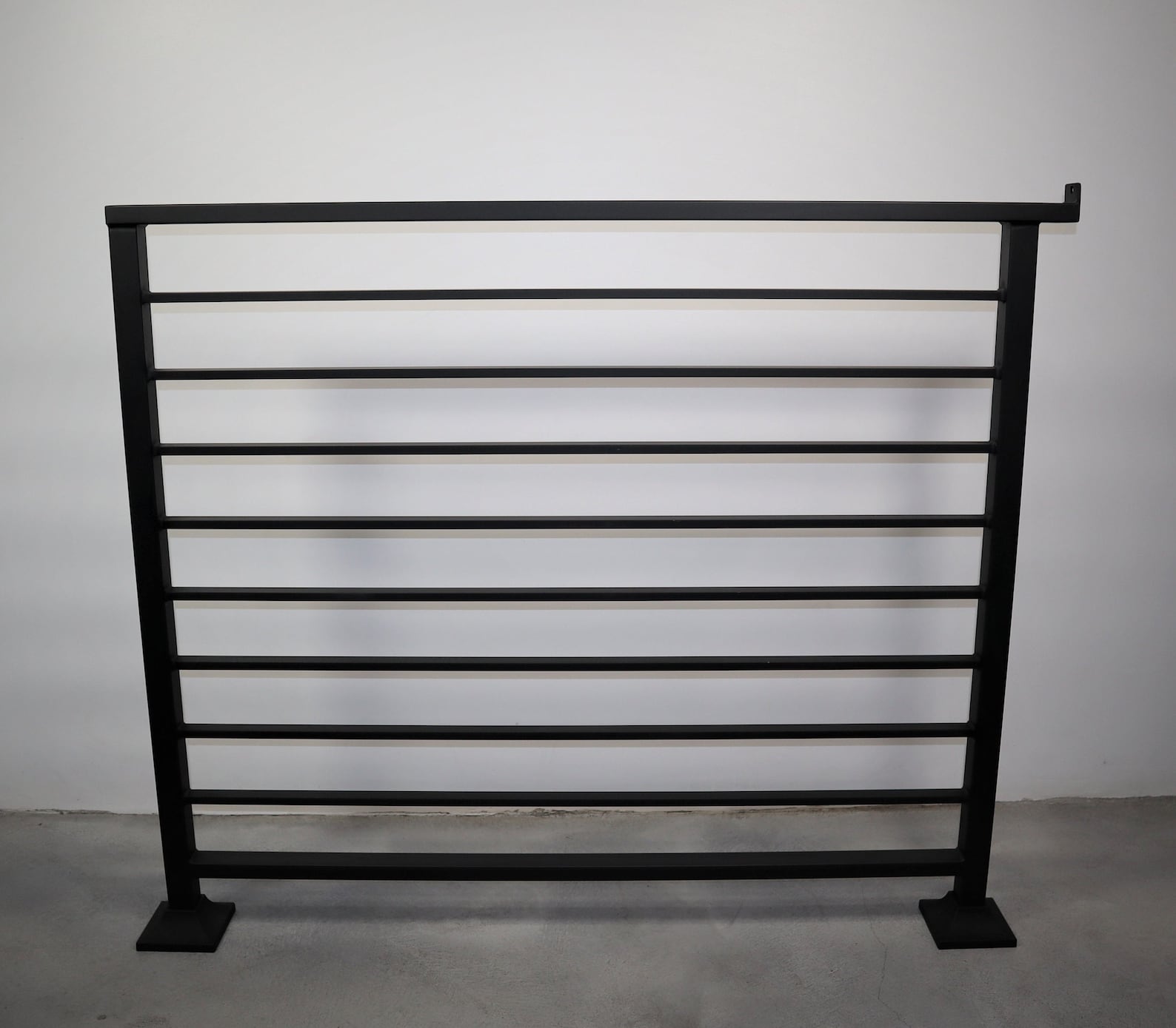 Single Bottom Railing Horizontal Stair Railing With Single Wall Bracket - Etsy