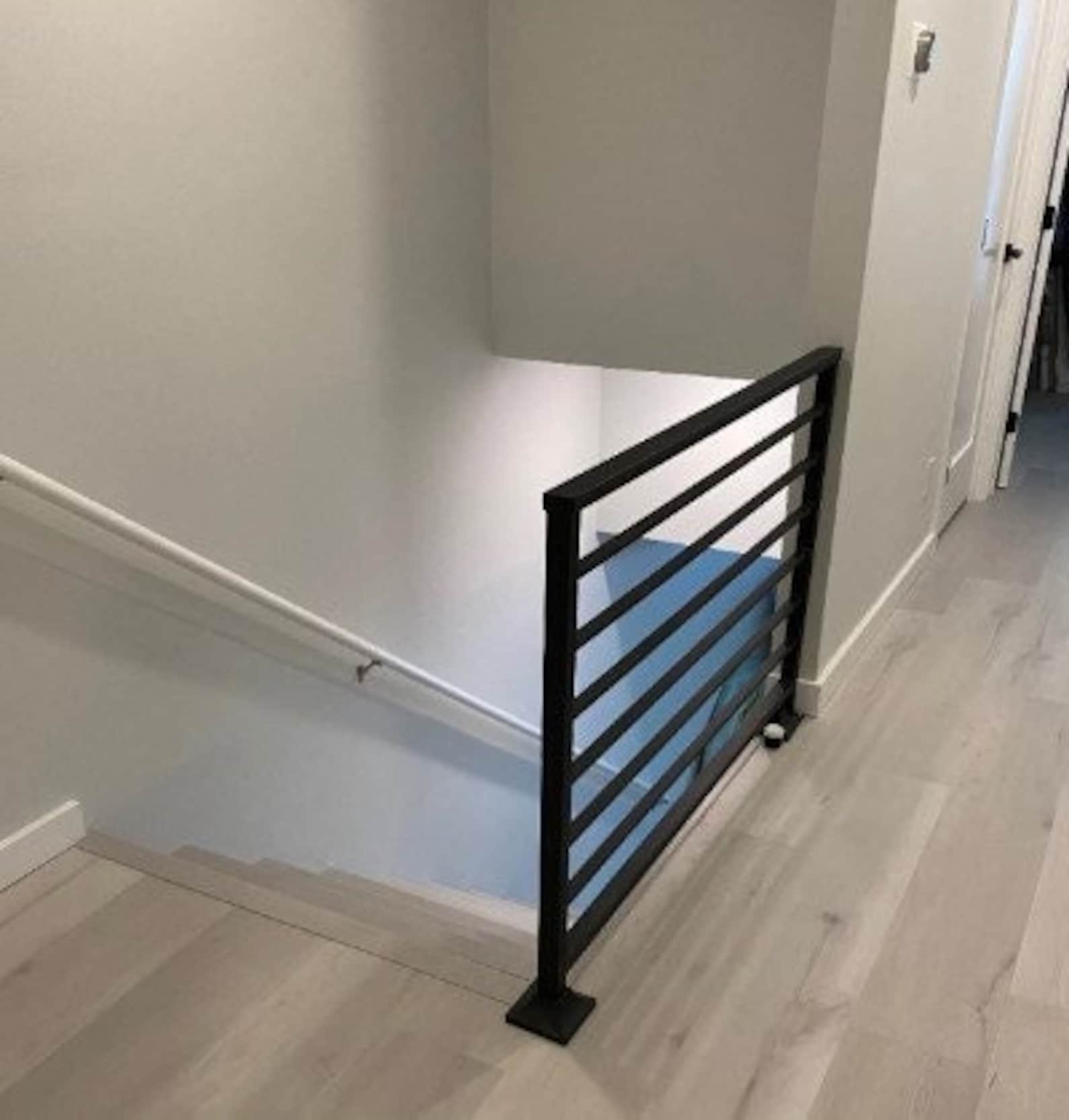 Horizontal Stair Railing With Single Wall Bracket - Etsy