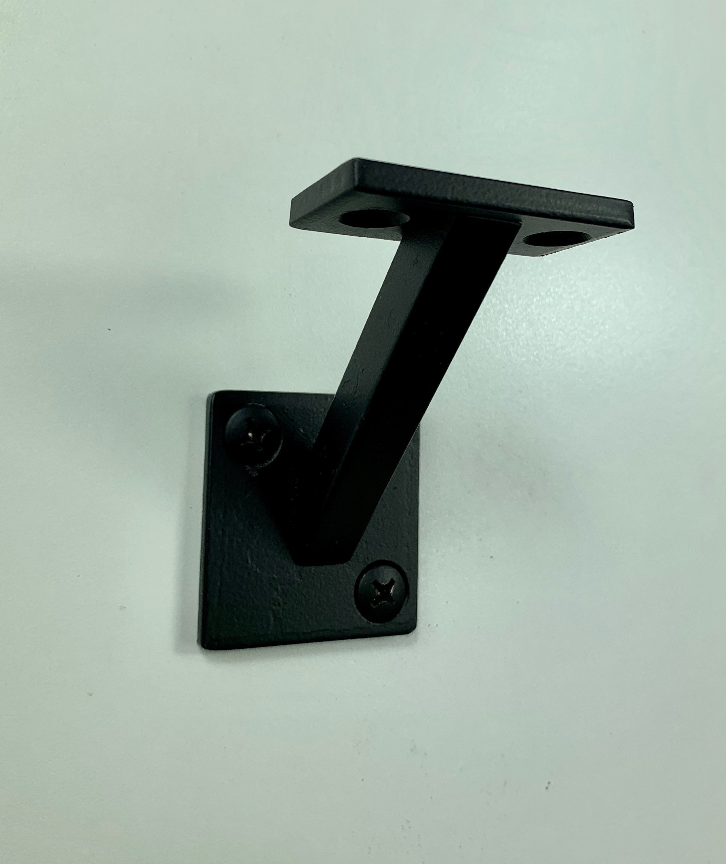 Modern Angled Square Bracket Solid Steel Square Bar Bracket Etsy