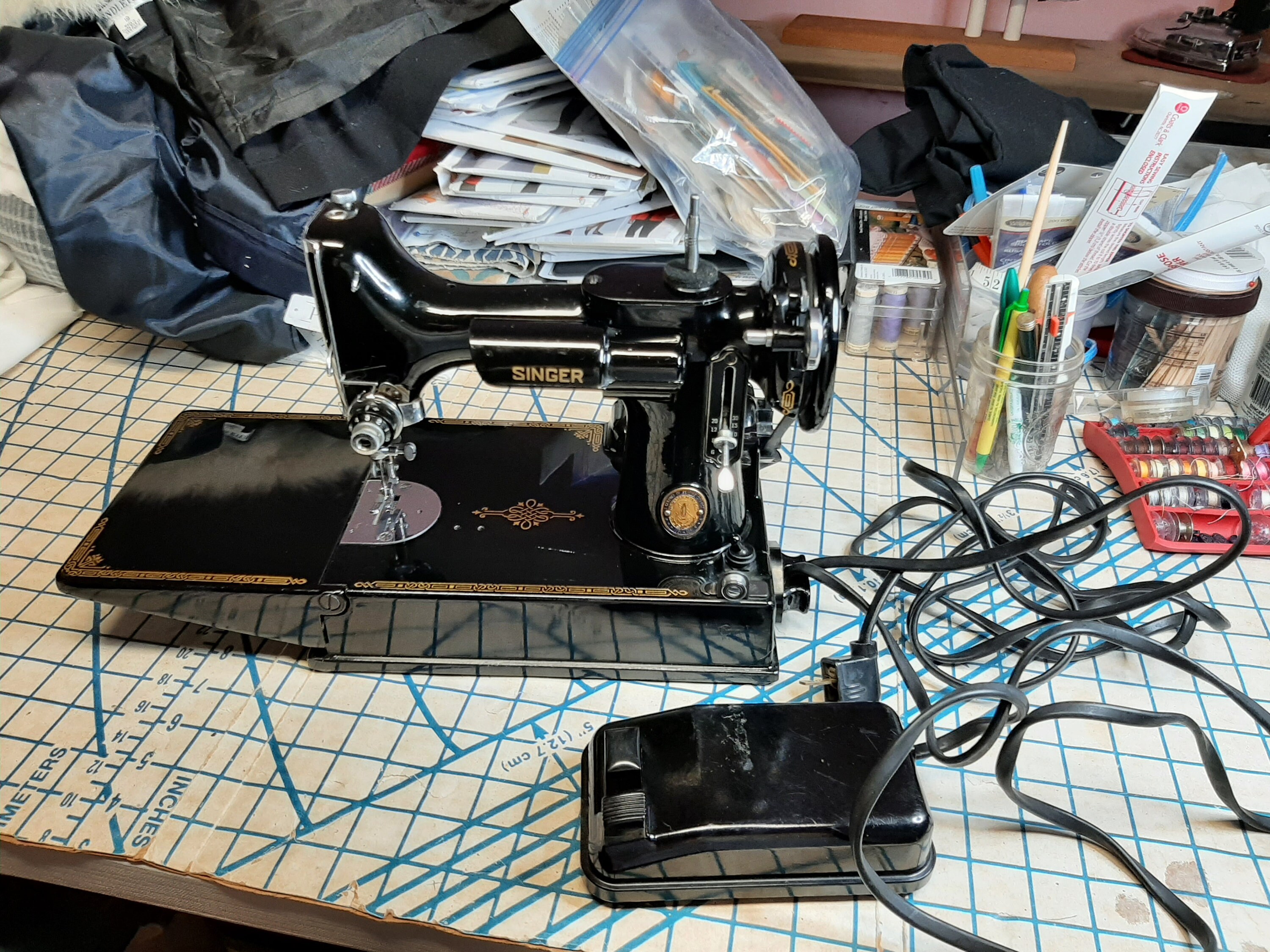 Singer Featherweight 221K Sewing Machine1951 Anniversary Etsy