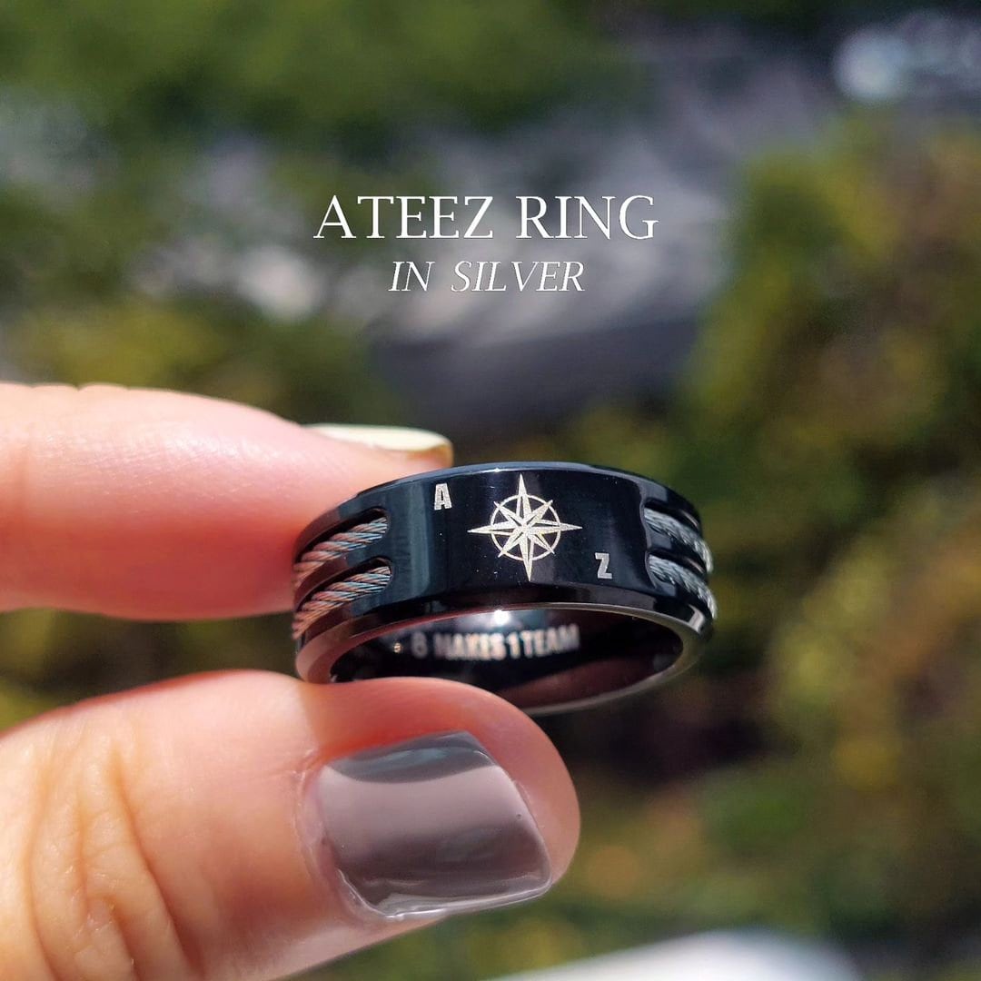 Ateez ring - Etsy 日本