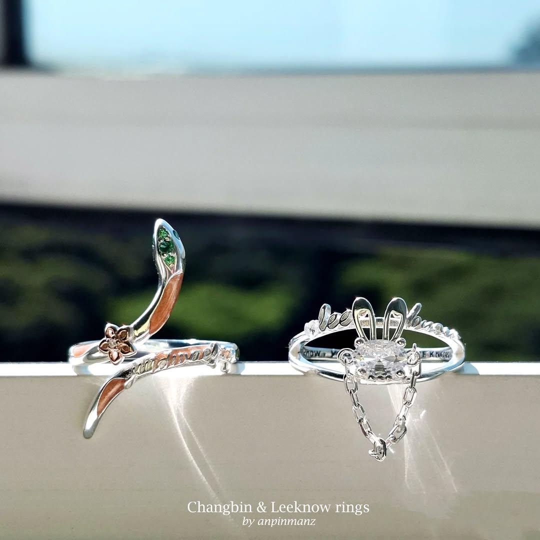 SKZ Leeknow Ring, Stray Kids Stay, Skzoo, Stray Kids Jewelry