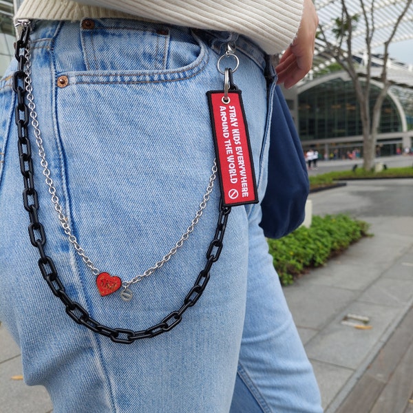 Stray Kids acrylic pants chain & keychain