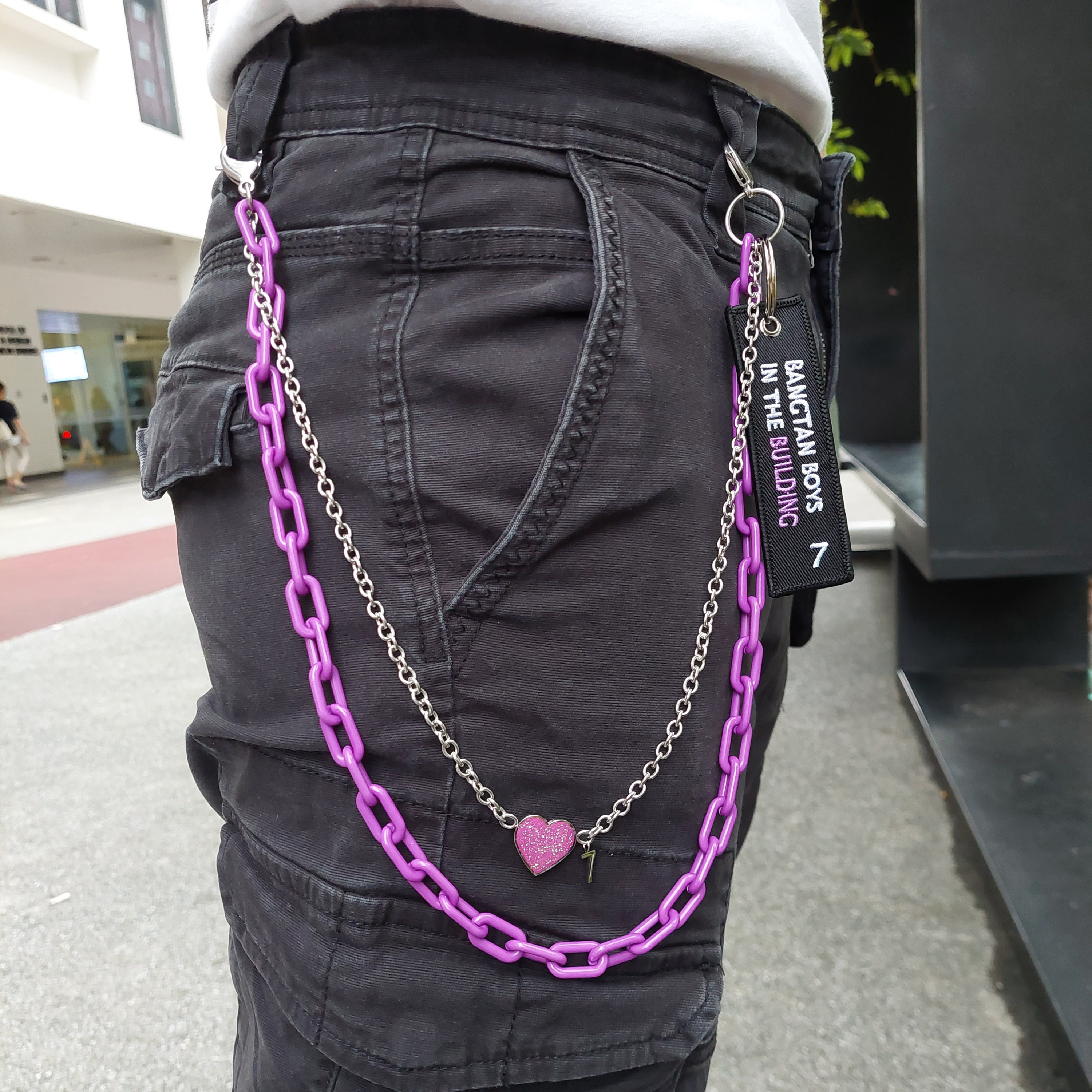 Men Pants Chain Keychain Wallet Chain for Pants Key Chain Simple