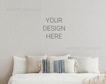 Bedroom Mockup Etsy
