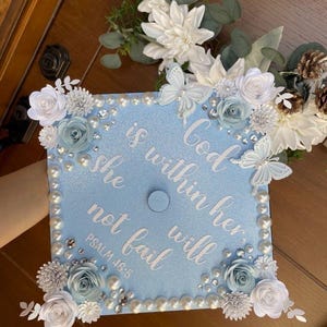 Personalized Graduation Cap Design | Design on Gradutaion Cap - Etsy
