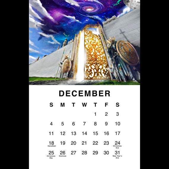 2022 Fantasy Calendar | Etsy