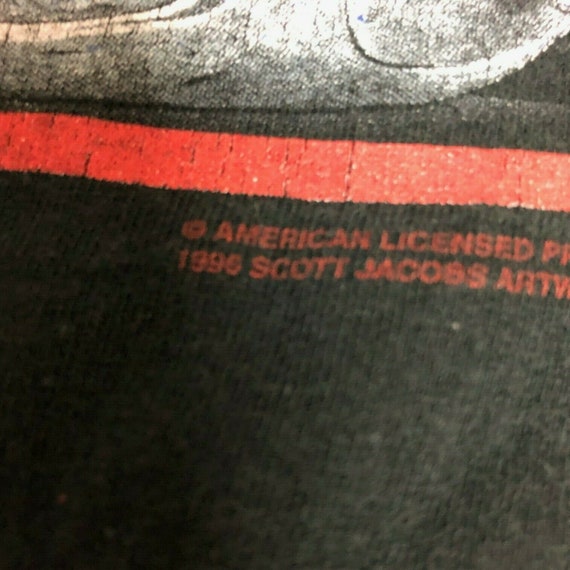 Harley Davidson Motorcycle Ruby Red Distressed T … - image 9