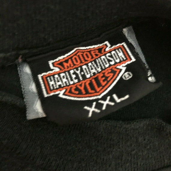 Harley Davidson Motorcycle Ruby Red Distressed T … - image 5