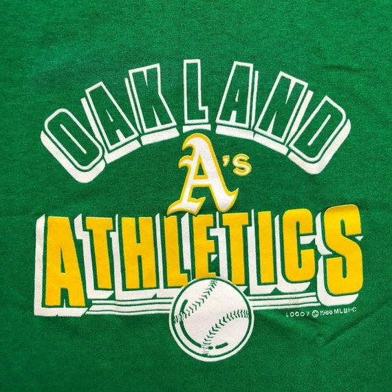 Vintage Deadstock 1988 Oakland Athletics MLB Base… - image 1