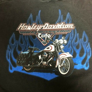 Blue Flame Harley Davidson Shirt - Etsy