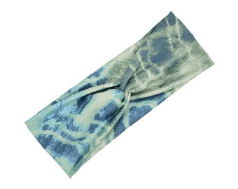 Tie-Dye Headband, Nurse Headband, Medical Assistant, Turban Headband, Twist Knot, Hair wrap, Hairband,Workout Accessories
