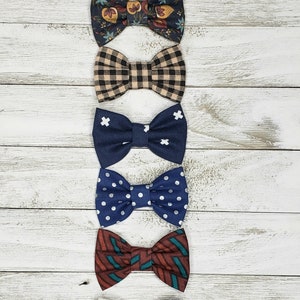 Baby Boy Clip On Bow Tie - Kid&#39;s Bow Ties - Teen Boy Bow Tie - Custom Bow Tie - Unique Baby boy Gift