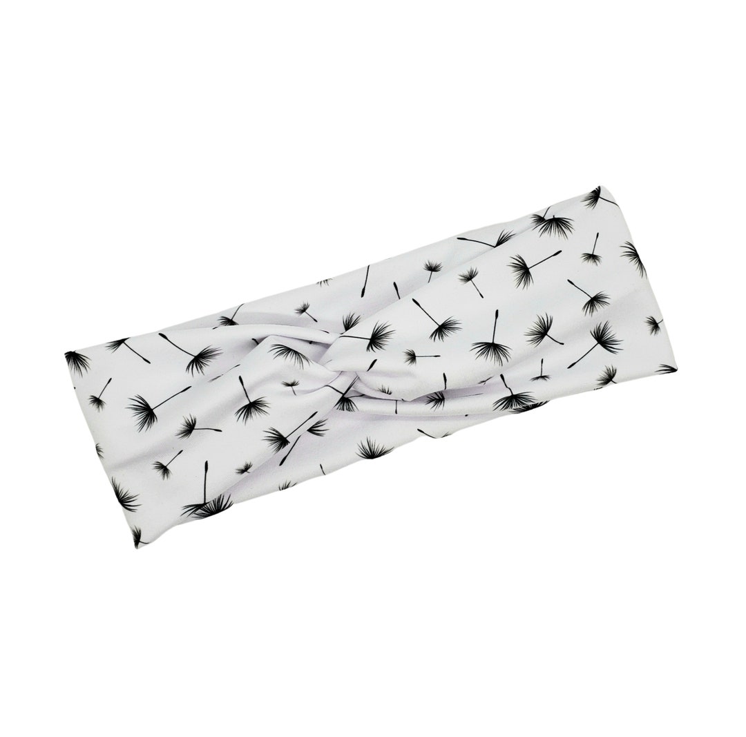 Dandelion Headband, Nurse Headband, Medical Assistant, Turban Headband