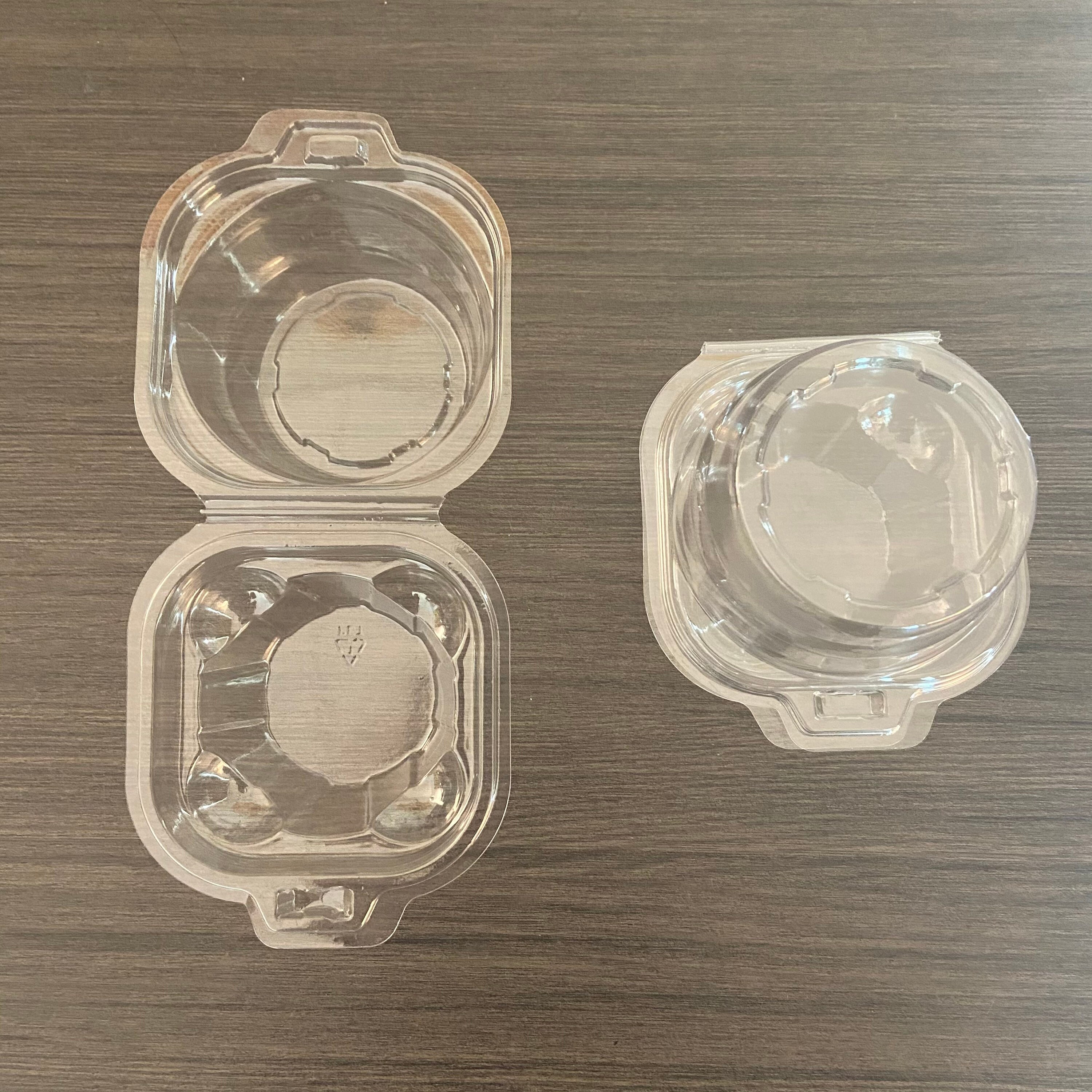 50 Pack Durable Cupcake Clamshell Boxes for Tall Cupcakes Etsy