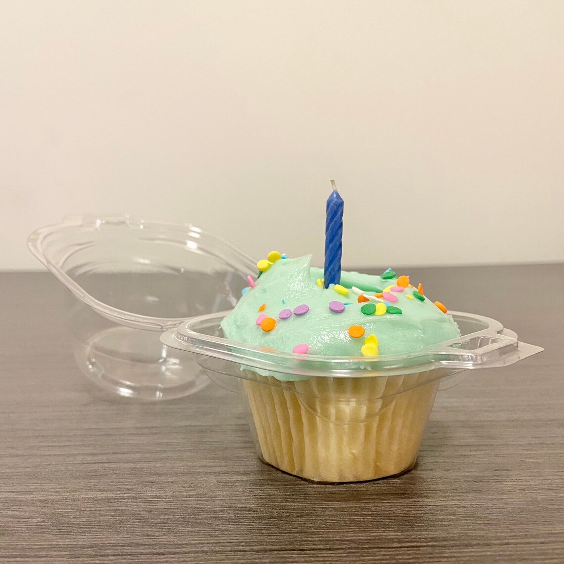 50 Pack Durable Cupcake Clamshell Boxes for Tall Cupcakes Etsy