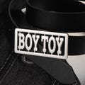 Custom BOYTOY hip‑hop belt buckle, personalized custom belt buckle, Madonna Y2K disco outfits,Great statement accessory for parties