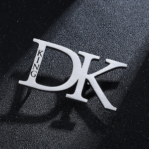 Cinturón estilo DK, hebilla de cinturón con nombre personalizado, cinturón con letra inicial personalizada, cinturón estilo western para él, regalos para el día del padre, regalo para novio