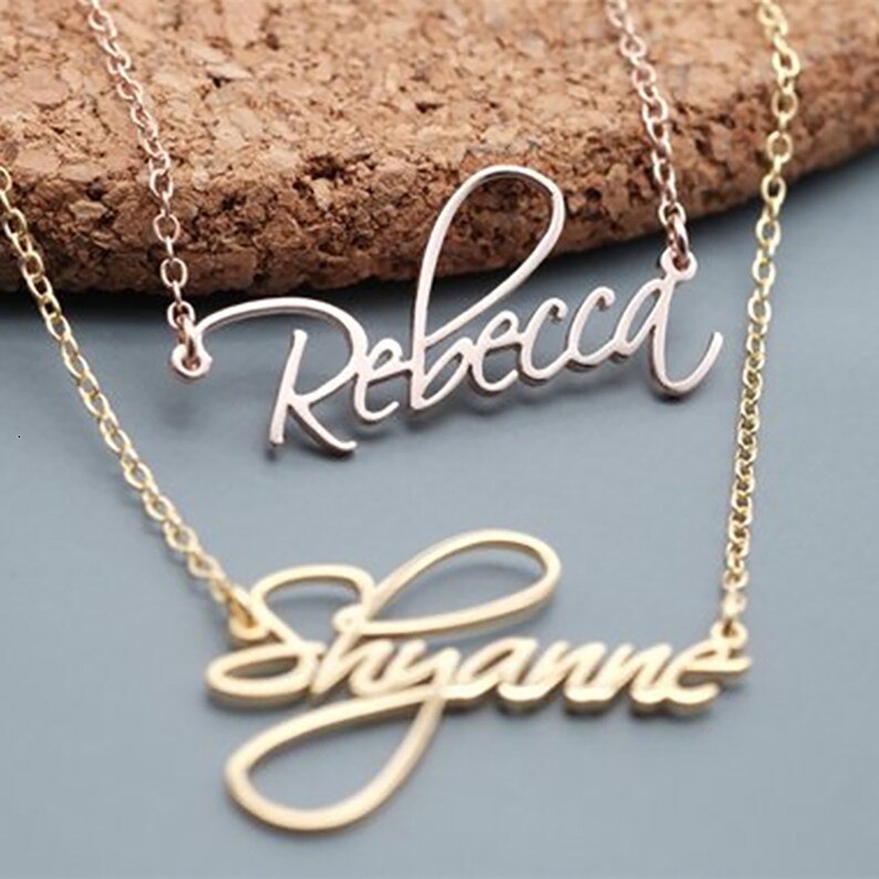 etsy personalized name necklace