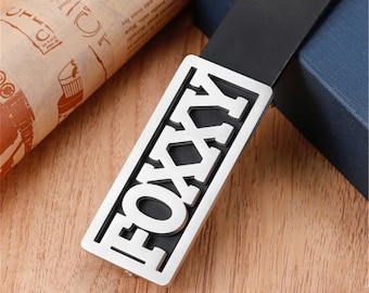 Personalized Foxxy belt buckle,Custom Name Belt Buckle,Foxy vintage 2000s accessory,Halloween party outfits,bridal shower gift for her/him