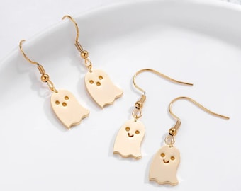 Ghost Stud Earrings,Ghost Halloween Earrings,Christmas Gift，Gift For Best Friend