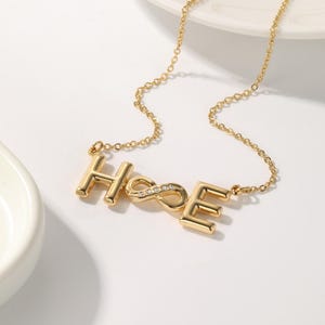 Collar personalizado con nombre de burbuja 3D para mujer, colgante personalizado con dos iniciales, collar con letra de globo, regalo para el Día de la Madre, regalo para ella