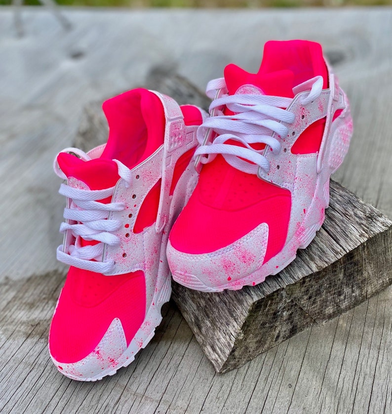 custom splatter nike huarache