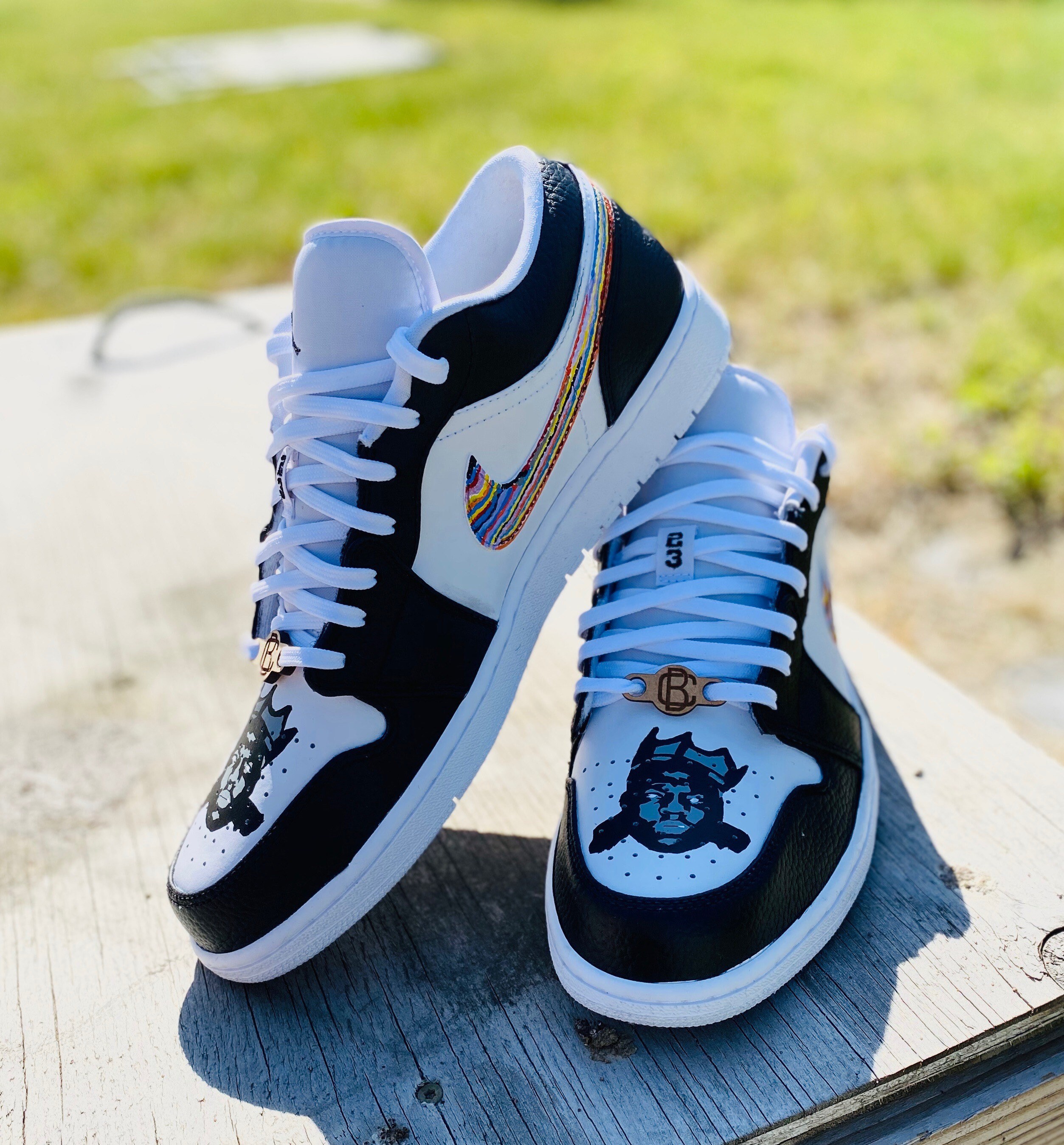 custom painted jordan 1