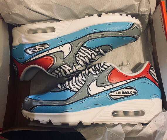nike cartoon custom
