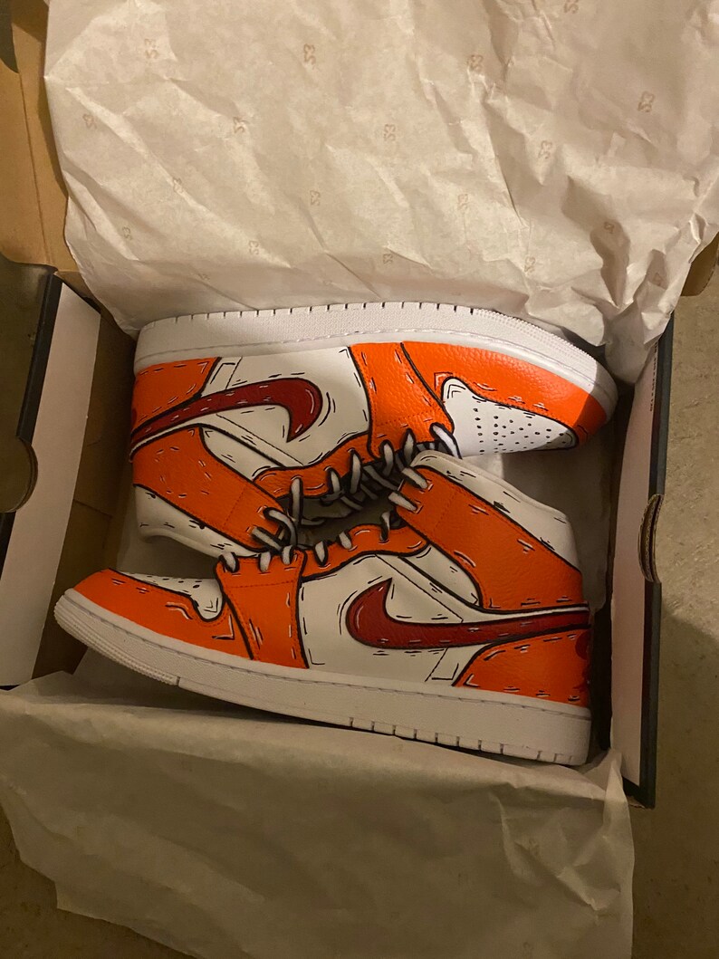 custom cartoon jordan 1