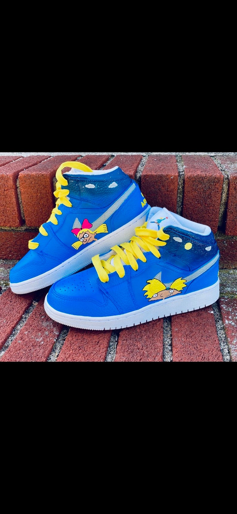 custom painted jordan 1s