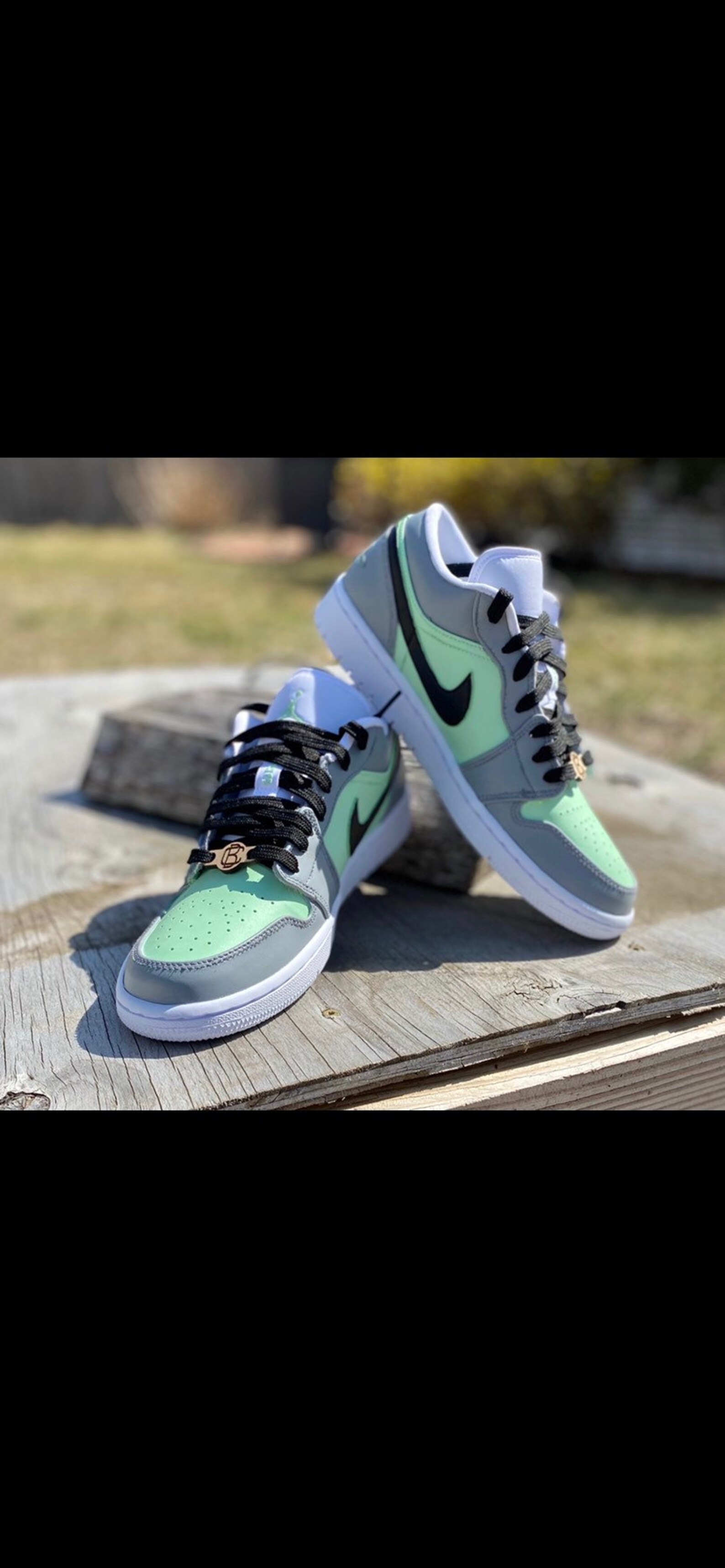 jordan 1 low custom paint