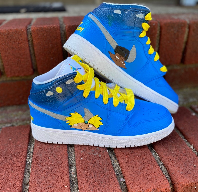 custom painted jordan 1s